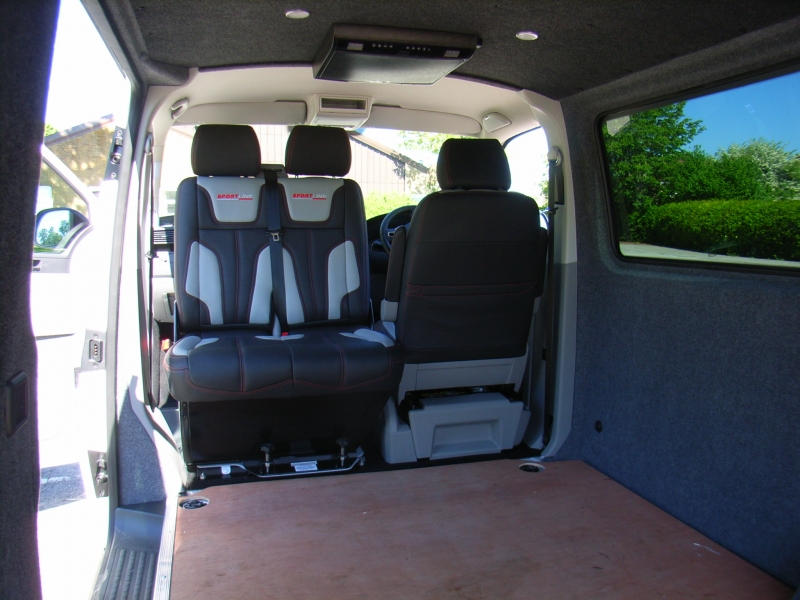 ford transit custom single passenger seat