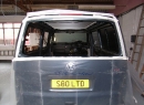 T5 LWB, Tailgate Window Installation